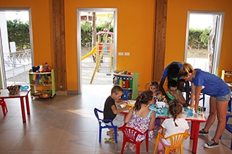 Sira Resort in Basilicata, giochi e mini-club