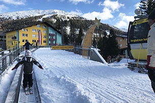 Inverno sul Katschberg, Falkensteiner Club Funimation, piste da sci e tapis roulan