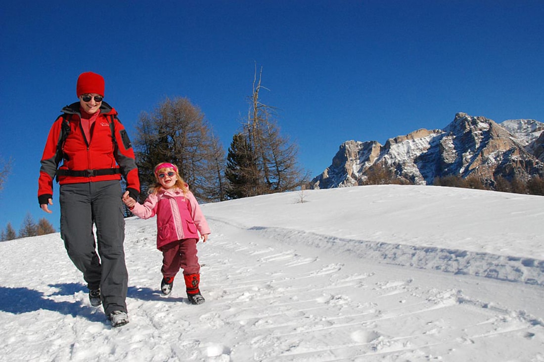 Passeggiate Sulla Neve Con I Bambini Gli Itinerari Più