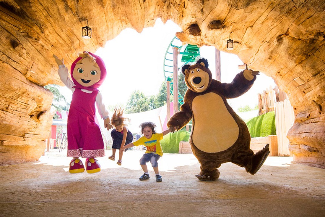 Attrazioni di Leolandia, Masha e Orso