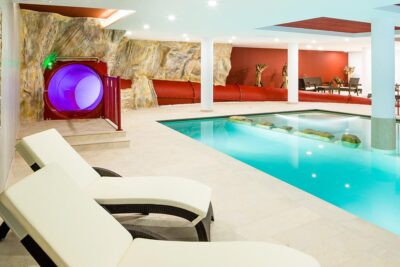 Family Hotel Almina per bambini in Alto Adige, piscina e scivolo interno