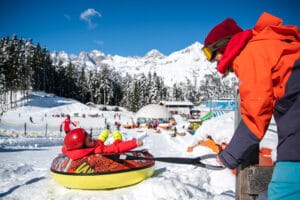 Vacanze neve Paganella, divertimento ai parchi gioco