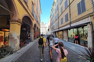 Il centro storico di Modena