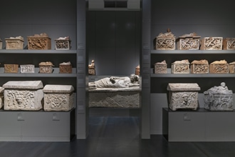 Musei reali di Torino con bambini, galleria archeologica