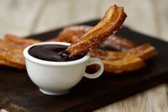 Churros con la cioccolata Madrid