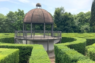 Labirinto Parco Sigurtà con bambini