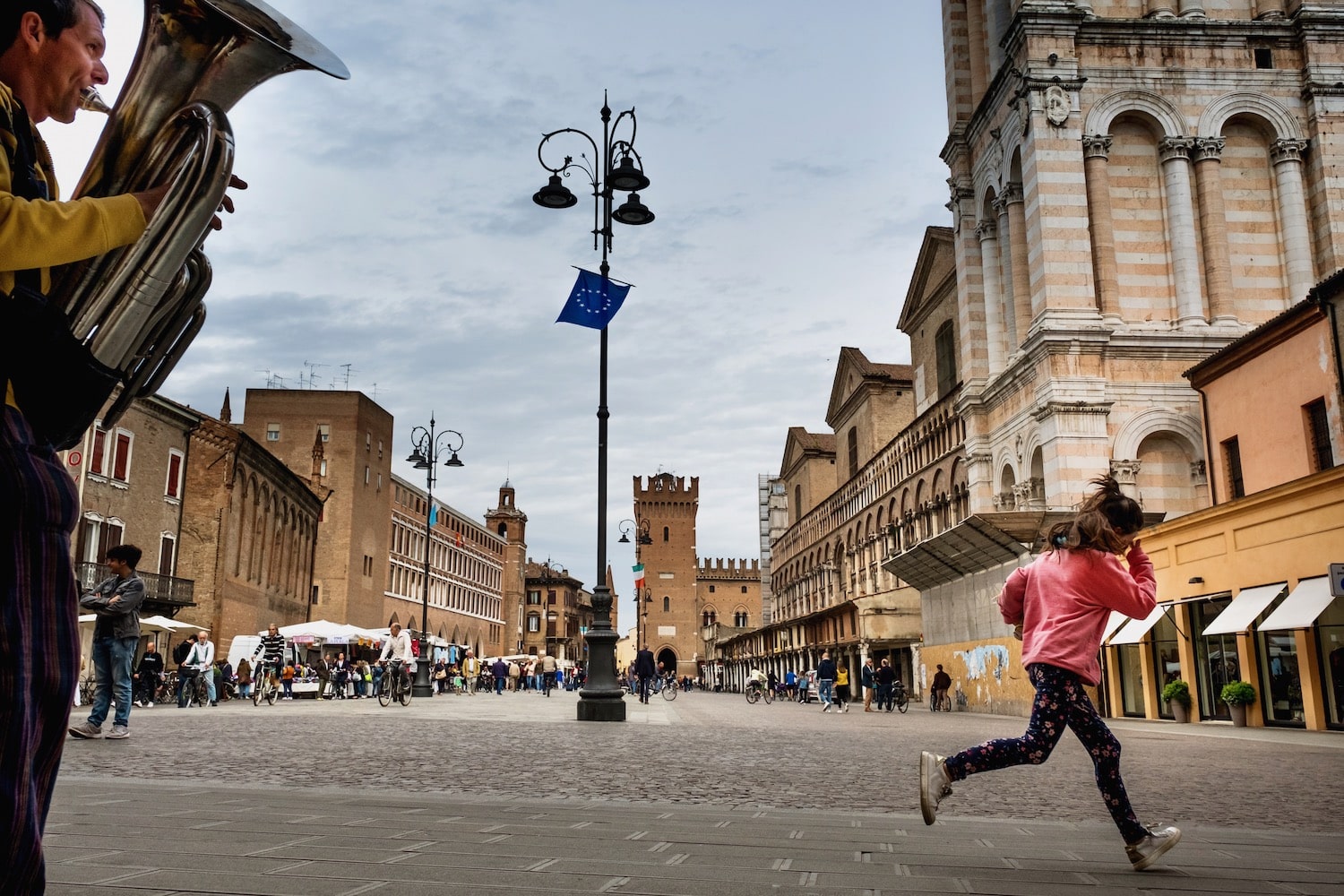 Ferrara con bambini