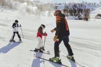 Club Med Pragelato Sestriere resort per bambini, corso di sci bimbi