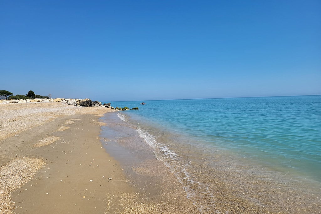 Pineto Beach Village & Camping in Abruzzo, la spiaggia