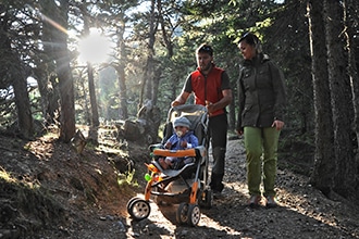 Passeggiate con il passeggino a Torgnon