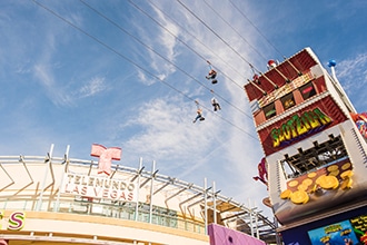 Zipline Slotzilla a Las Vegas