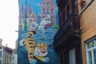 Billy the Cat murales