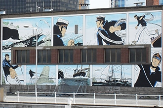 Corto Maltese, murales