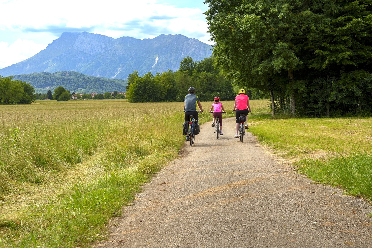 In bici da Travesio a Meduno. © Devis Solerti