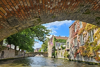 Bruges, gita tra i canali in battello