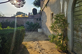 Giochi d'acqua a Villa Caprile a Pesaro