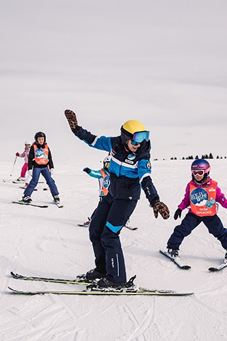 Scie di Passione, scuola sci bimbi in Alpe Cimbra