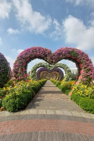 Dubai con i bambini: the Miracle Garden