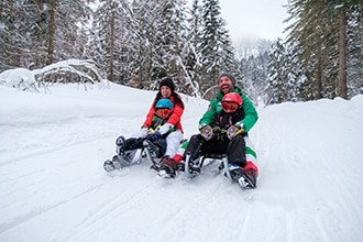 pista da Slittino Meriz in Paganella