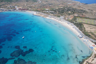 Baia di Mellieha a Malta