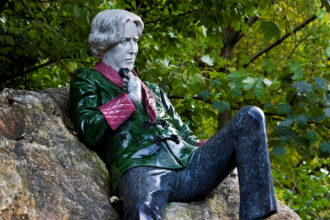 Statua di Oscar Wilde a Dublino