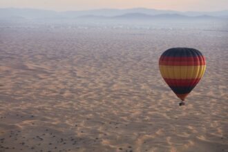 Le escursioni nel deserto di Dubai con i bambini: i voli in mongolfiera